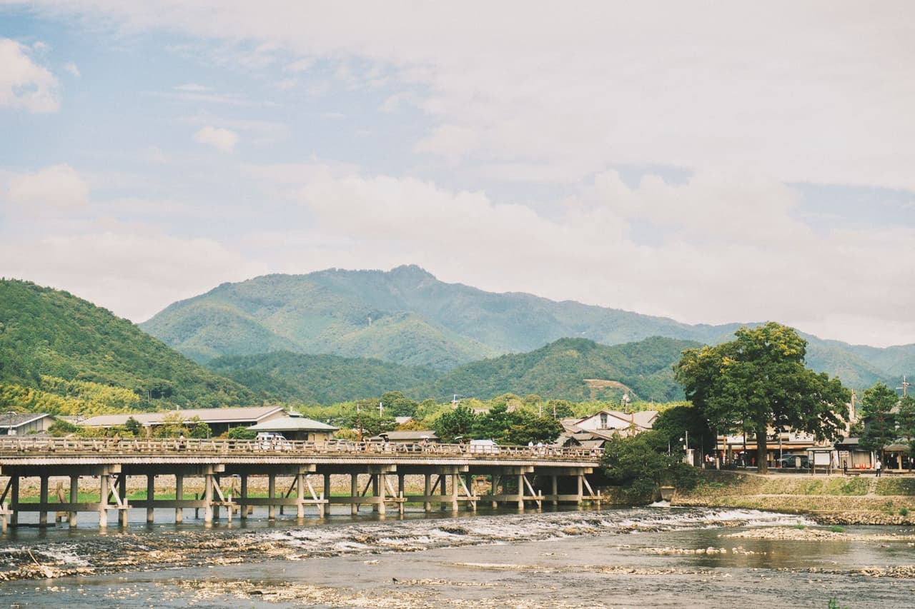 สะพานโทเก็ตสึเคียว (Togetsukyo Bridge, Arashiyama)