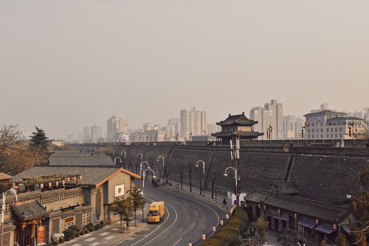 กำแพงเมืองโบราณซีอาน (Xi'an City Wall)