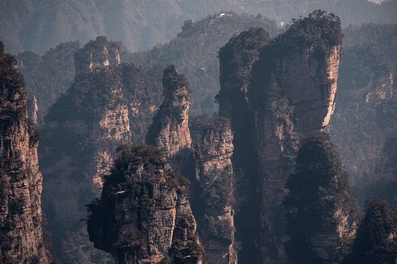 อุทยานแห่งชาติอู่หลิงหยวน (Wulingyuan) จางเจียเจี้ย
