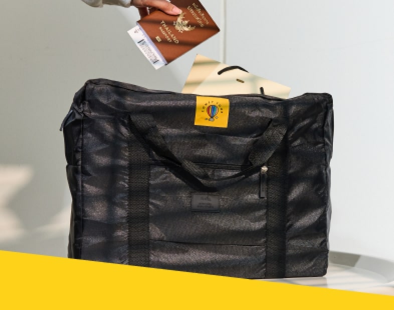 รับฟรีกระเป๋าเดินทาง เมื่อแอดไลน์ @comfytour และซื้อทัวร์กับ Comfy Tour