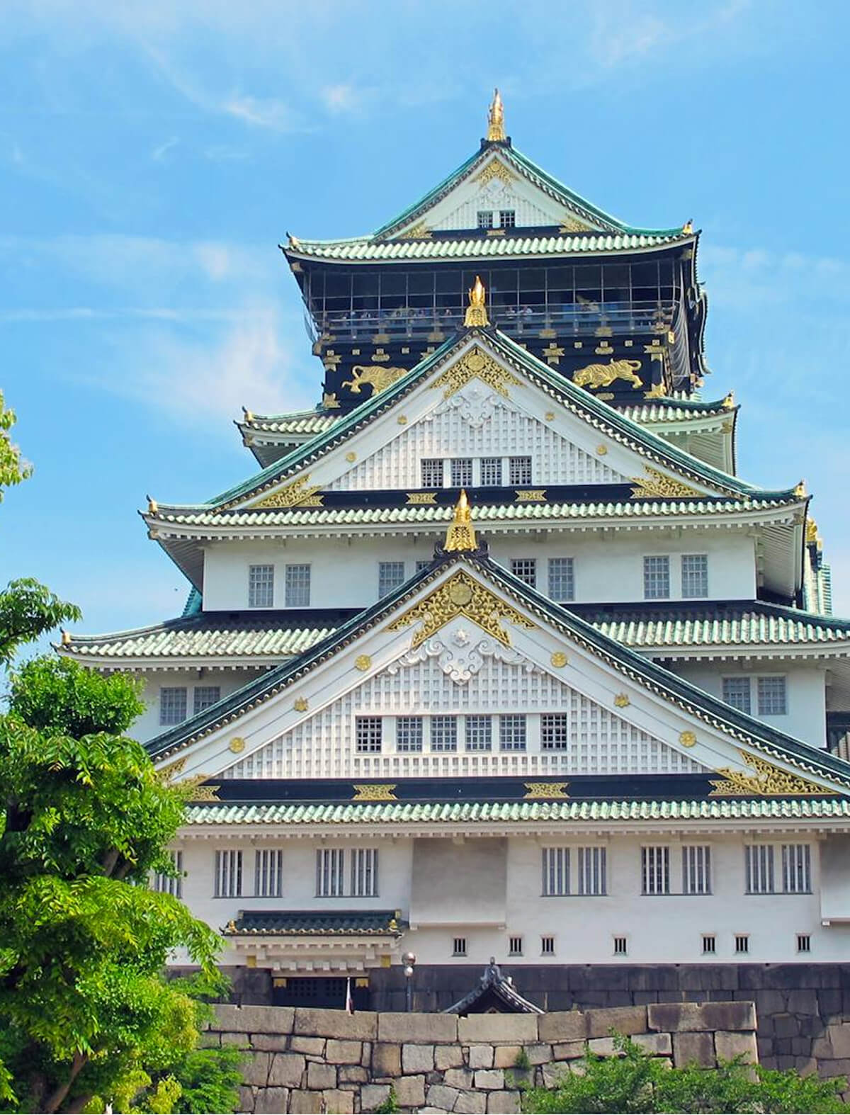 ปราสาทโอซาก้า, ญี่ปุ่น